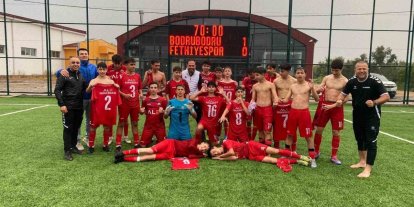 Bodrum Birlikspor U-15 Türkiye Şampiyonası’nda mücadele edecek
