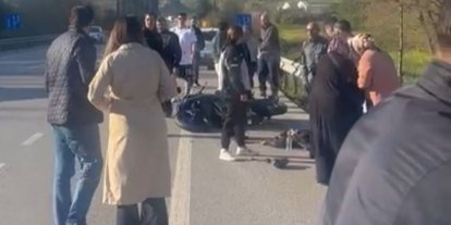 Yenişehir’de kontrolden çıkan motosiklet devrildi: 1 ölü, 1 yaralı