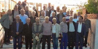 Soma Termik Santrali’nin park sahası emektarları 45 yıllık dostluğu yaşatıyor