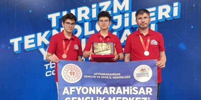 Afyonkarahisarlı Gençler TEKNOFEST KKTC 2025’te Türkiye üçüncüsü oldu