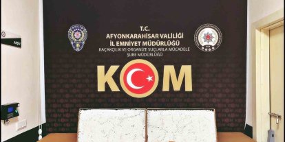 9 bin 500 adet kaçak makaron ele geçirildi