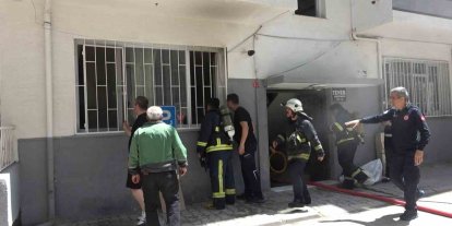 Yalova’da apartman dairesinde çıkan yangında bir kişi dumandan etkilendi