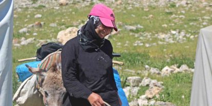 Erzincanlı göçerlerin yayla hayatı