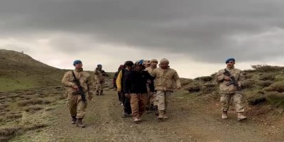 Jandarmadan düzensiz göçmen operasyonu