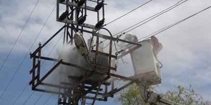 Samsun’da trafo yangını paniğe neden oldu