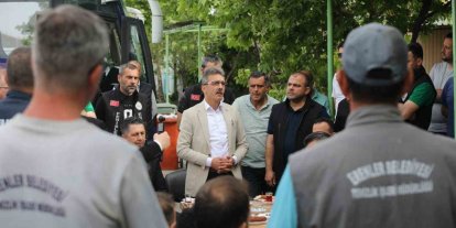 Başkan Şenol Dinç: "Biz büyük bir aileyiz"