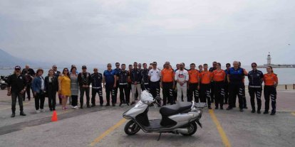 Alanya zabıta personeline güvenli sürüş eğitimi