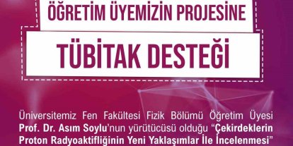 NÖHÜ öğretim üyesinin projesine TÜBİTAK desteği
