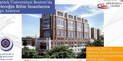 Atatürk Üniversitesi, Boston’da geleceğin bilim insanlarına kapı aralıyor