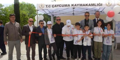 Çaycuma BİLSEM’de TÜBİTAK 4006 Bilim Fuarı göz doldurdu