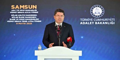 Bakan Tunç’tan Samsun’a 2 müjde