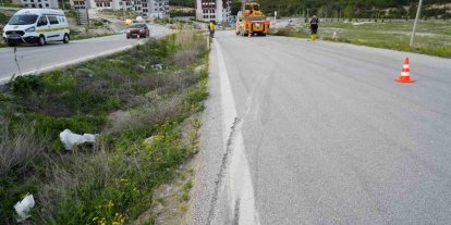 Burdur’da traktör şarampole devrildi: 1 ölü