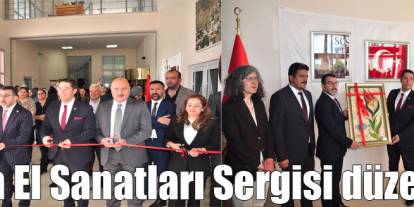 Kars'ta  El Sanatları Sergisinin açılış töreni düzenlendi.