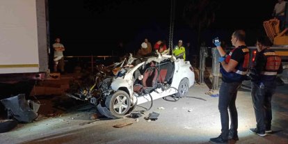 Mersin’deki feci kazada ölenlerin kimlikleri belirlendi