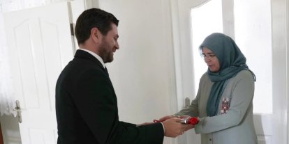 Başkan Tatık şehit annelerini yalnız bırakmadı