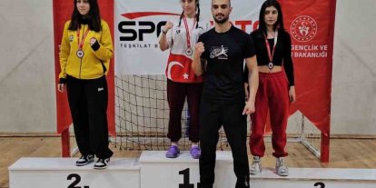 Bilecikli Sporcu Nisa Nur Efe’den Türkiye ikinciliği
