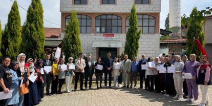 Çaycuma’da 35 kadın seracılık belgesi aldı