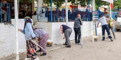 Kızılcaköy bembeyaz oldu
