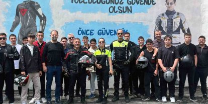 Toplu taşıma şoförleri ve motosiklet sürücüleri bilgilendirildi