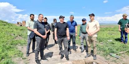 Ani Ören Yeri’ndeki kazı çalışmaları yeniden başladı