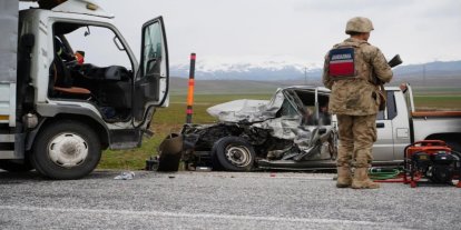 Erzurum’da jandarma bölgesinde bir ayda 17 trafik kazası