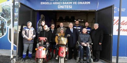 Talas’ta engellilerin yüzünü güldüren tesis