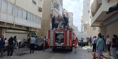 Antalya’da 4 katlı binada yangın paniği: Mahsur kalanları itfaiye kurtardı