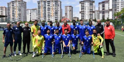 Şahinbey Ampute şampiyonluğa koşuyor: 7-1