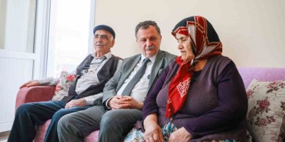 Başkan Balaban şehit anneleriyle bir araya geldi
