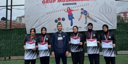 Tercanlı Kız Bocce takımı Türkiye finallerinde