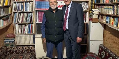 Başkan Kahveci’den Mehmet Yeşil’e ’Geçmiş olsun’ ziyareti
