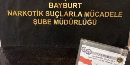 Bayburt’ta 2 şüpheliye uyuşturucu kullanmaktan işlem yapıldı