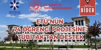 ETÜ’ 74 öğrenci projesine destek aldı
