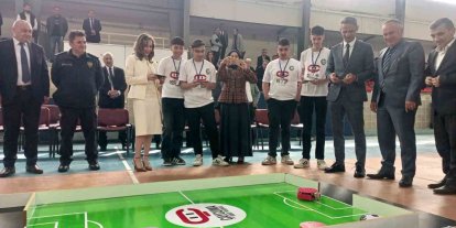 Çaycuma ilk kez Robot Yarışmasına ev sahipliği yaptı