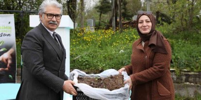 Samsun’da üreticilere 150 bin çilek fidesi desteği