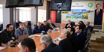 Sinop’ta İl Hayvanları Koruma Kurulu Toplantısı
