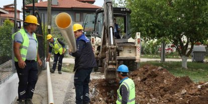 Çıtlık Mahallesinin içme suyu hatları yenileniyor