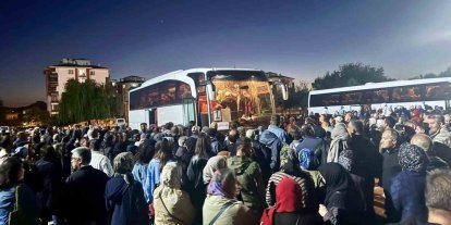 Hacı adayları kutsal topraklara uğurlandı