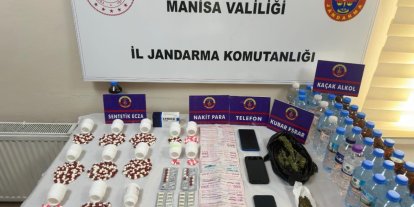Manisa’da uyuşturucu operasyonu: 2 şüpheli gözaltında