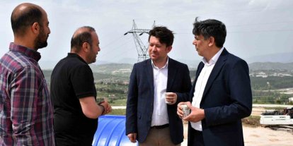 Başkan Durgut, 2. Etap TOKİ inşaatını yerinde inceledi