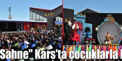 "Vagon Sahne" Kars'ta çocuklarla buluştu