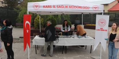 Kars İl Sağlık Müdürlüğü’nden Sigara ile Mücadelede Bilgilendirme Atağı