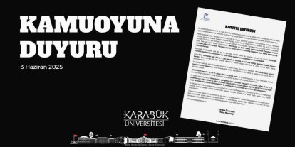 KBÜ’den Rektör Kırışık hakkındaki iddialara açıklama