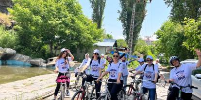 Kars’ta Gençler Sağlıklı Yaşam İçin Pedal Çevirdi