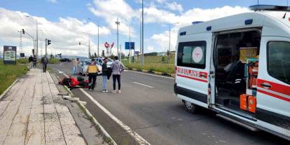 Sarıkamış’ta trafik kazası: 1 yaralı