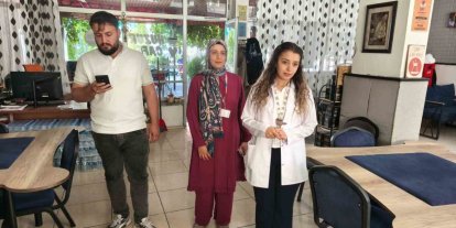 Çemişgezek’te kapalı alanlarda sigara denetimi yapıldı