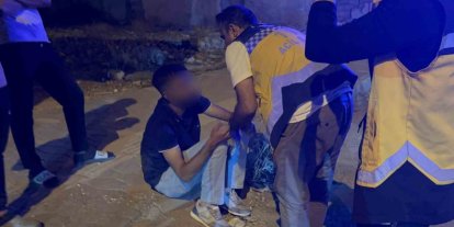 Madde bağımlısı genç, mahalle sakinlerini tedirgin etti