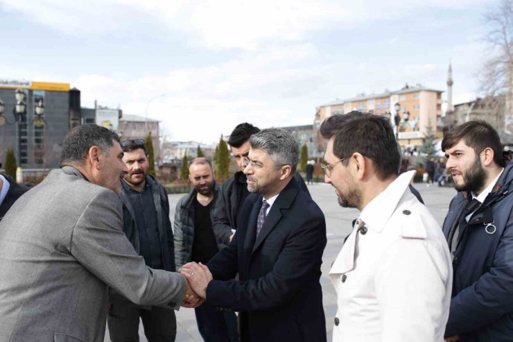 Başkan Küçükoğlu esnaf ziyaretinde