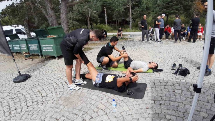 Bolu’da ilk kez düzenlenen “Ultra Abant Koşusu"na 600 sporcu katıldı