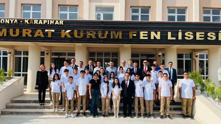 TBMM Çevre Komisyonu Başkanı Kurum, adının verildiği okulu ziyaret etti